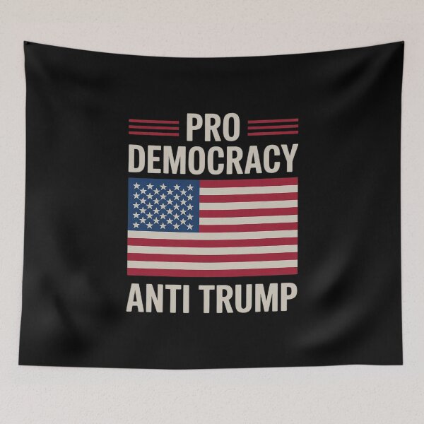 Item preview, Pro Democracy - Anti Trump designed and sold by AquaKiev.