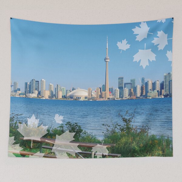Item preview, Toronto Harbour with CN Tower designed and sold by CHASAcreative.