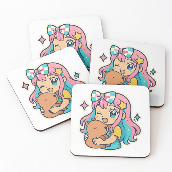 Item preview, Kawaii Anime Girl, Y2K Aesthetic designed and sold by graphic-genie.