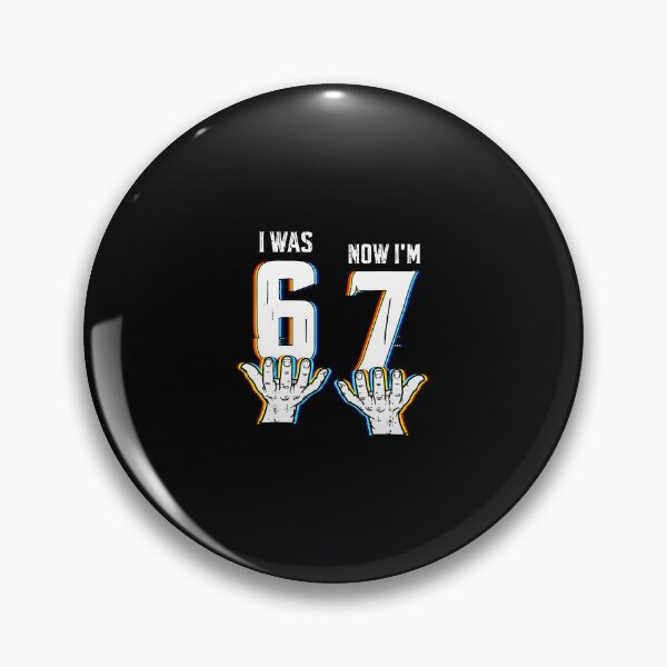 Item preview, I Was 6 Now I'M 7 Six Seven Meme 7 Year Old Birthday designed and sold by AileighKyser.