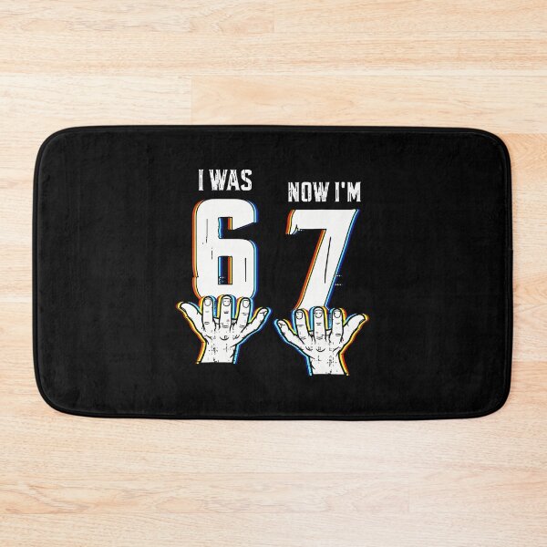 Item preview, I Was 6 Now I'M 7 Six Seven Meme 7 Year Old Birthday designed and sold by AileighKyser.