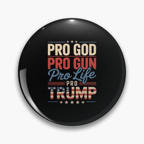 Item preview, Pro God Pro Gun Pro Life Pro Trump designed and sold by AquaKiev.