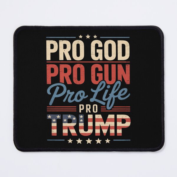 Item preview, Pro God Pro Gun Pro Life Pro Trump designed and sold by AquaKiev.