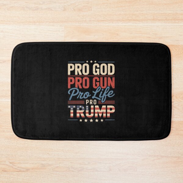 Item preview, Pro God Pro Gun Pro Life Pro Trump designed and sold by AquaKiev.