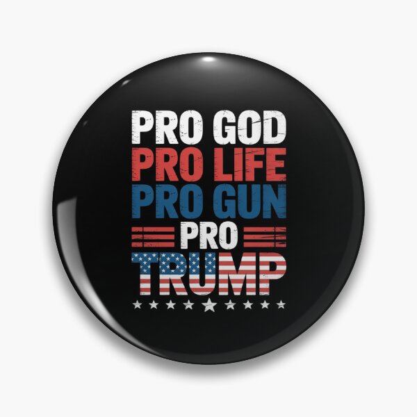 Item preview, Pro God Pro Life Pro Gun Pro Trump - Patriotic Trumps Fans designed and sold by FadeOfThrone.
