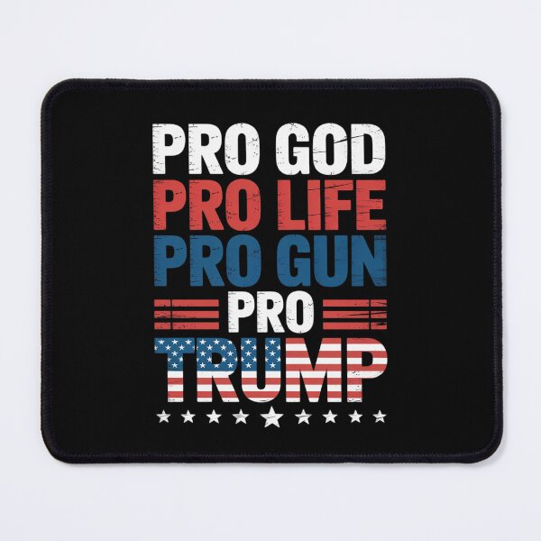 Item preview, Pro God Pro Life Pro Gun Pro Trump - Patriotic Trumps Fans designed and sold by FadeOfThrone.