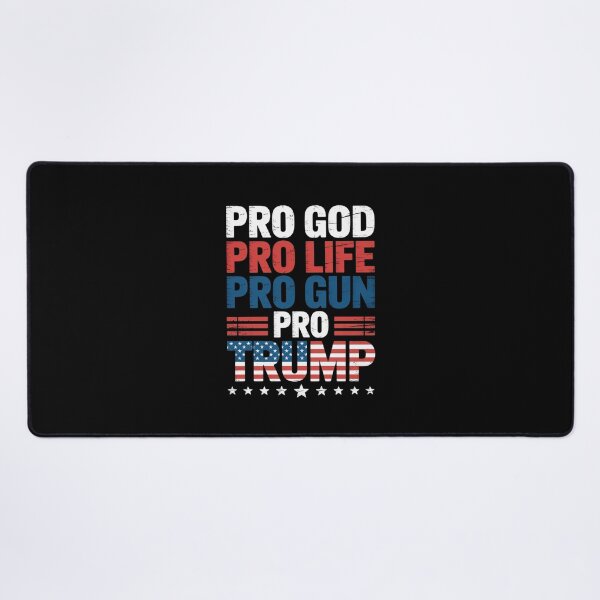 Item preview, Pro God Pro Life Pro Gun Pro Trump - Patriotic Trumps Fans designed and sold by FadeOfThrone.