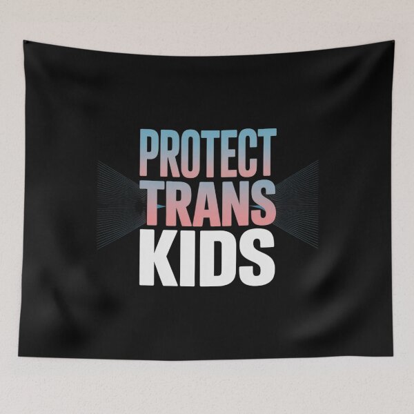 Item preview, Protect Trans Kids tee- LGBTQ Gay Transgender Rights Resist designed and sold by FadeOfThrone.