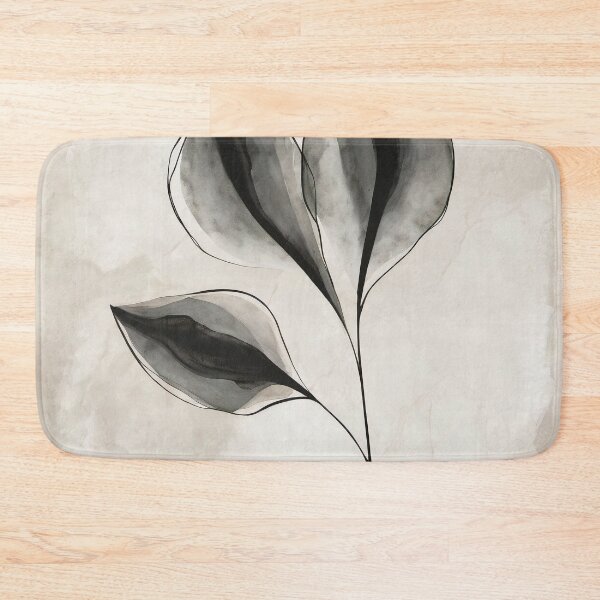 Item preview, Quiet Botanical Form — Minimal Leaf Art designed and sold by Solara Meridian Studio.