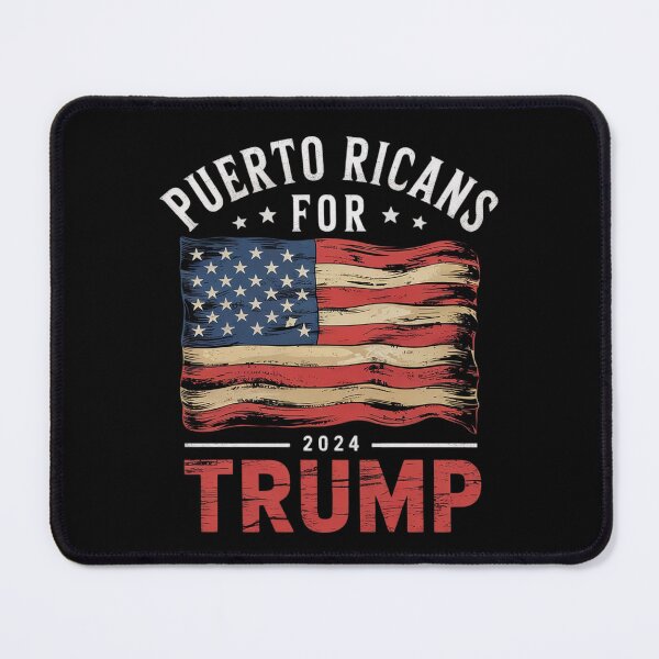 Item preview, Puerto Ricans for Trump usa flag, Hispanic latinos designed and sold by AquaKiev.
