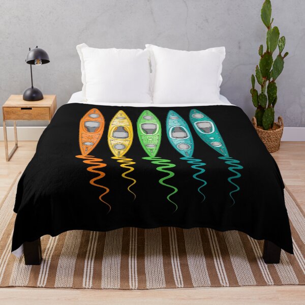 Item preview, Colorful Kayak Boat Outdoor River Travel Kayaking Boating designed and sold by markettathorn.