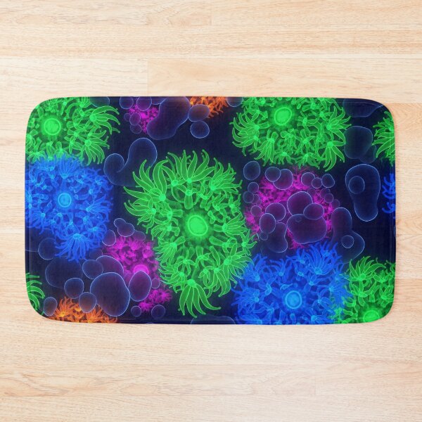 Item preview, Neon Microbe Bloom designed and sold by Kaleidoscope Print.