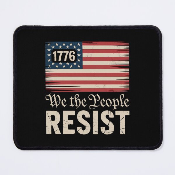 Item preview, Resist Trump Protest Anti Political US Flag We The People designed and sold by AquaKiev.