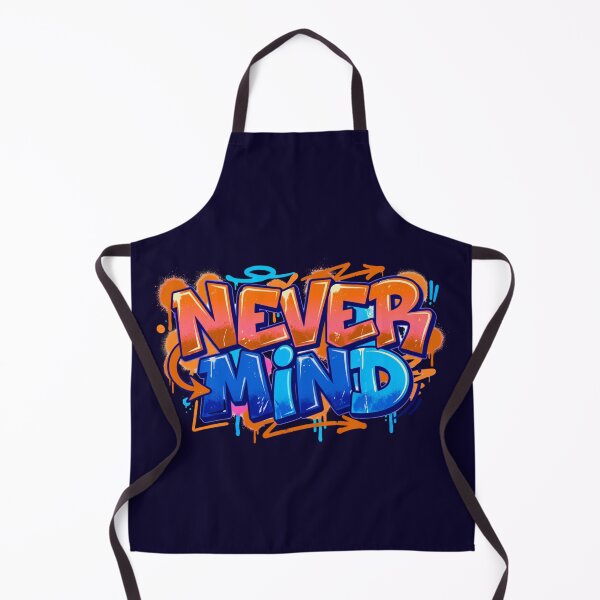 Item preview, Never Mind | Street Style Bold Typography Tee designed and sold by typoinspired.
