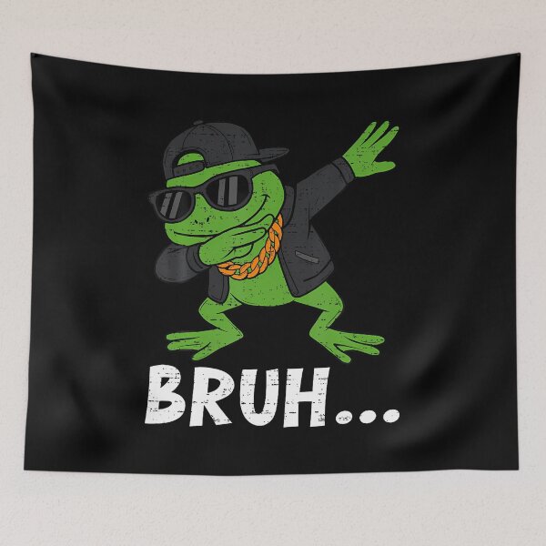 Item preview, Funny Dabbing Frog Bruh Bro Dab Meme Humor Men ns Boys designed and sold by markettathorn.
