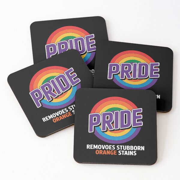 Item preview, Resist Trump Remove Stubborn Orange Stains Pride Month LGBTQ designed and sold by FadeOfThrone.