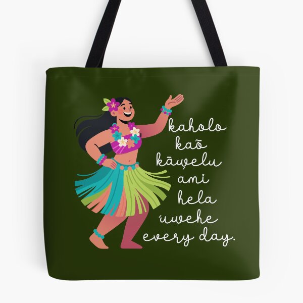 Item preview, Hawaiian Hula Dance Uwehe Everyday Hibiscus Flower Image designed and sold by Colorfulman.