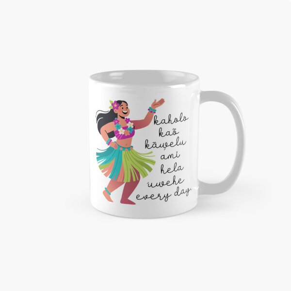 Item preview, Hawaiian Hula Dance Uwehe Everyday Hibiscus Flower Image designed and sold by Colorfulman.