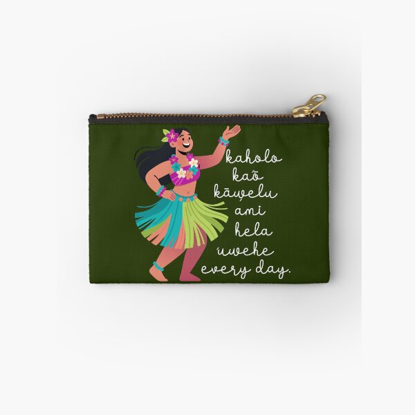 Item preview, Hawaiian Hula Dance Uwehe Everyday Hibiscus Flower Image designed and sold by Colorfulman.