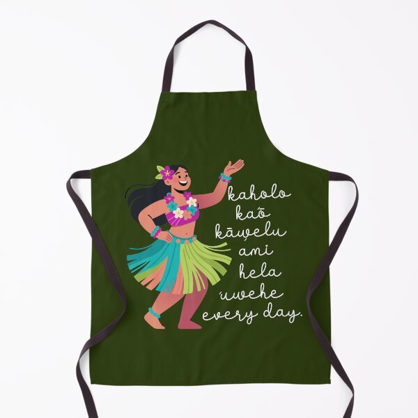 Item preview, Hawaiian Hula Dance Uwehe Everyday Hibiscus Flower Image designed and sold by Colorfulman.
