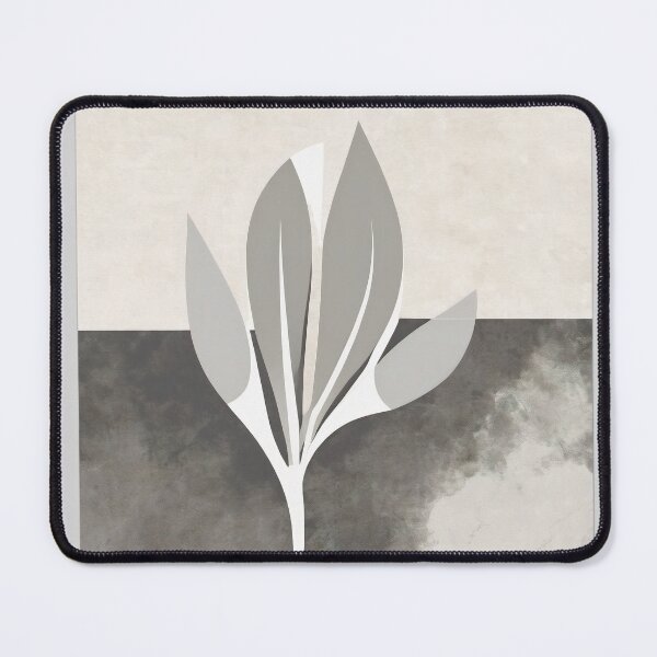 Item preview, Balanced Stillness — Abstract Botanical Form designed and sold by Solara Meridian Studio.