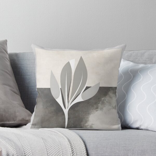 Item preview, Balanced Stillness — Abstract Botanical Form designed and sold by Solara Meridian Studio.
