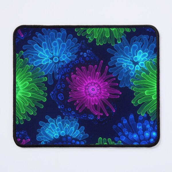 Item preview, Bioluminescent Bloom Pattern designed and sold by Kaleidoscope Print.