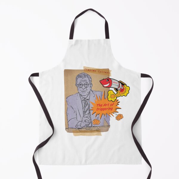 Item preview, Stephen Colbert and The Art of Triggering DJT designed and sold by Alex Preiss.