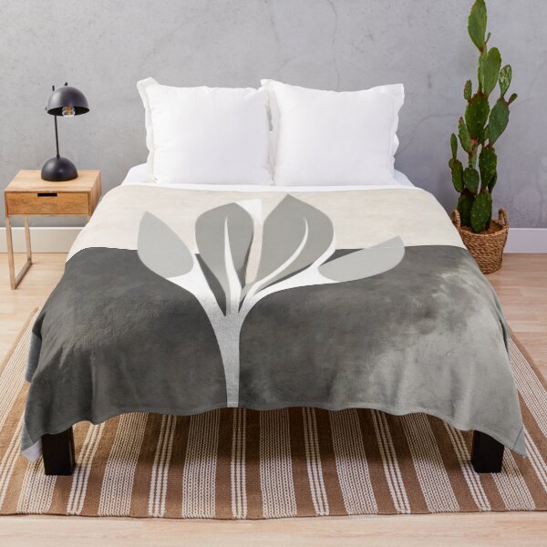 Item preview, Balanced Stillness — Abstract Botanical Form designed and sold by Solara Meridian Studio.