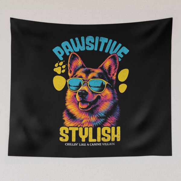 Item preview, PAWSITIVE STYLISH - CORGI | Pets and Dogs lovers for Men and Women t-shirt designed and sold by panchiTWO.