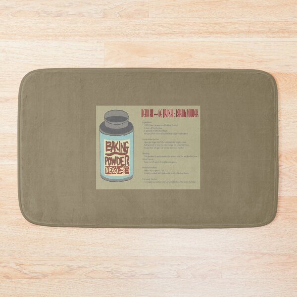 Item preview, Cat Baking Powder – Vintage Ad Style Art by NEKO NO HI~~GE JIRUSHI designed and sold by nanaronnicoron.
