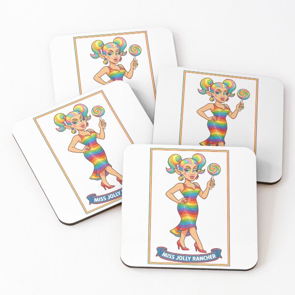 Item preview, Sleigh Queen –  ✨Miss Jolly Rancher✨ - A Retro Drag Elf Extravaganza designed and sold by WheelieGdArt.