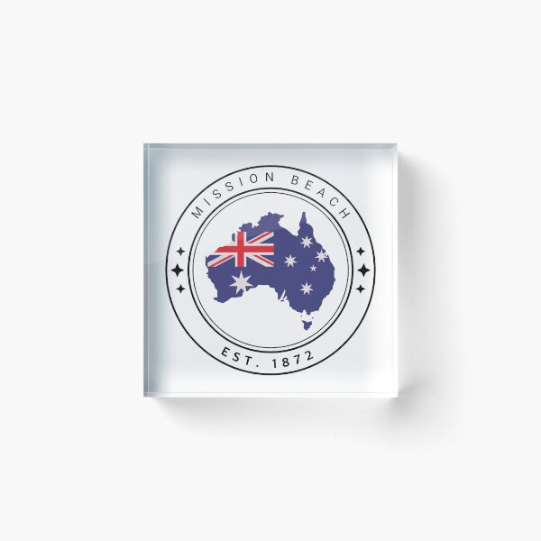 Item preview, Mission Beach QLD – Est. 1872 designed and sold by PamLeeDesign.