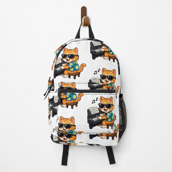 Item preview, PIANO PLAYING CAT designed and sold by DomGDesign.