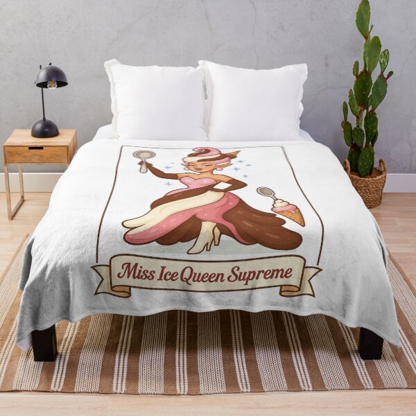 Item preview, Sleigh Queen – ✨Miss Ice Queen Supreme✨ V2 — A Retro Drag Elf Extravaganza designed and sold by WheelieGdArt.