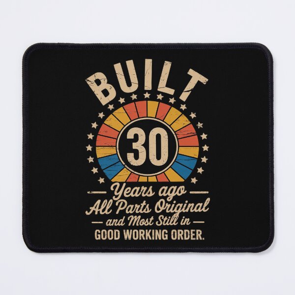 Item preview, Built 30 Years Ago - All Parts Original Gifts 30th Birthday designed and sold by MarryIsMonth.