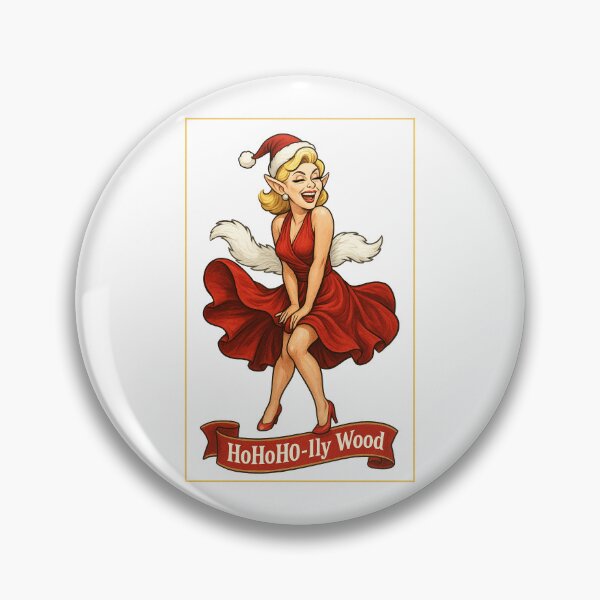 Item preview, Sleigh Queen – ✨HoHoHo-lly Wood✨ - Vintage Velvet Camera-Ready Sass — A Retro Drag Elf Extravaganza designed and sold by WheelieGdArt.