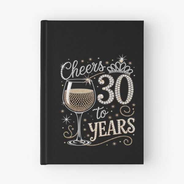 Item preview, Cheers To 30 Years Old Happy 30th Birthday Queen Drink Wine2 designed and sold by MarryIsMonth.