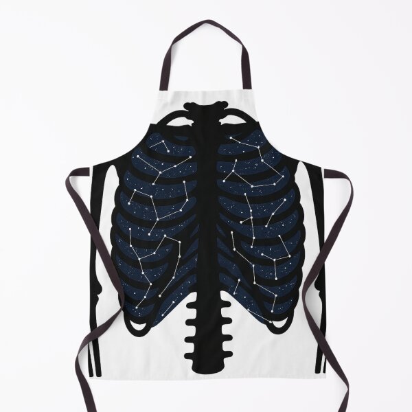 Item preview, Constellation Ribcage – Celestial Anatomy Dark Art designed and sold by Mouraludia.