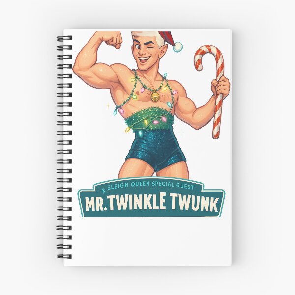 Item preview, Sleigh Queen – ✨Mr Twinkle Twunk✨ V2 — A Retro Drag Elf Extravaganza designed and sold by WheelieGdArt.