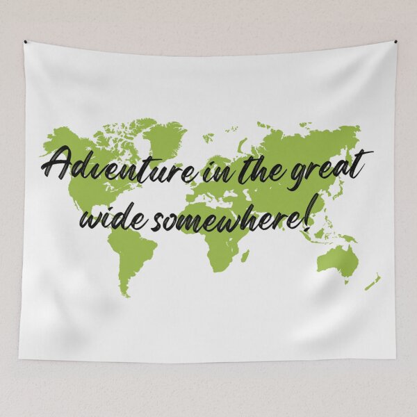 Item preview, Adventure in the great wide somewhere! designed and sold by Fantasy2Reality.