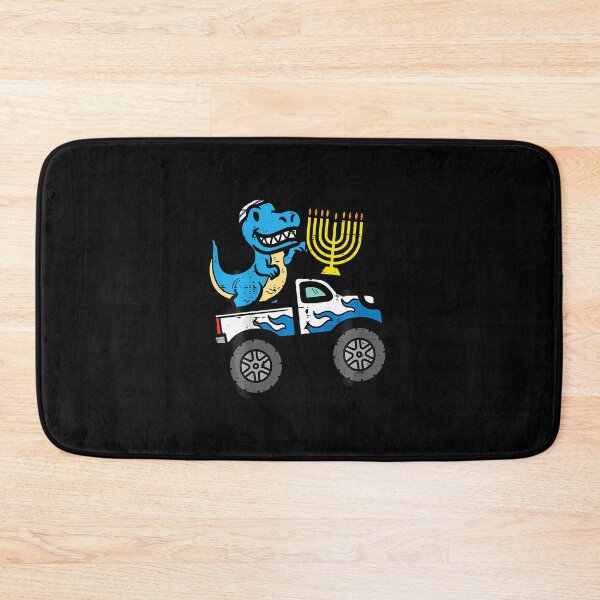 Item preview, Hannukah Dino On Monster Truck Chanukah Boys Toddler Youth designed and sold by kowaldtlbung.