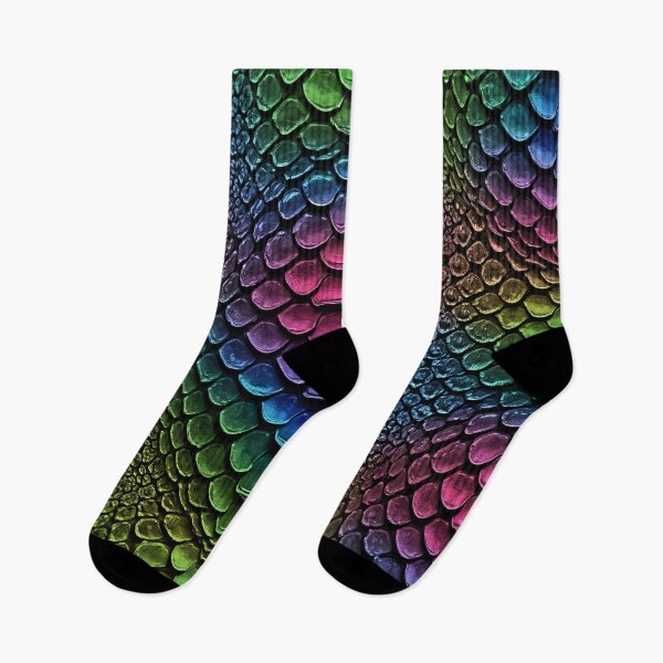 Item preview, Rainbow Reptile Scales designed and sold by Kaleidoscope Print.