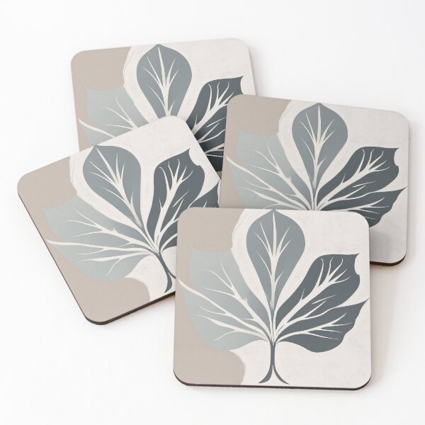 Item preview, Balanced Leaves — Quiet Organic Symmetry designed and sold by Solara Meridian Studio.