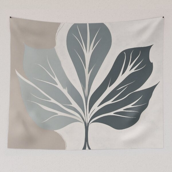 Item preview, Balanced Leaves — Quiet Organic Symmetry designed and sold by Solara Meridian Studio.