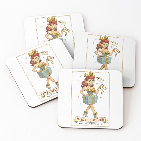 Item preview, Sleigh Queen – ✨Miss Delivered✨ - The Gift That Slays — A Retro Drag Elf Extravaganza designed and sold by WheelieGdArt.