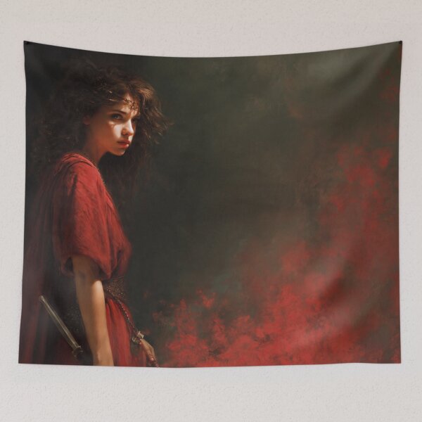 Item preview, Crimson Vigil in the Smokeveil designed and sold by afrancisCL.