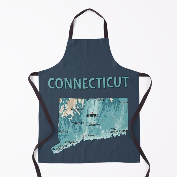 Item preview, Connecticut State Topographic Map Art designed and sold by mashmosh.