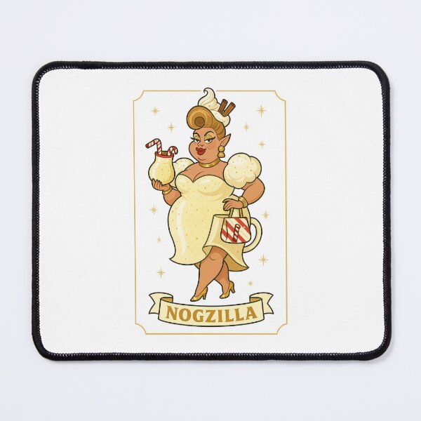Item preview, Sleigh Queen – ✨Nogzilla✨ — A Retro Drag Elf Extravaganza designed and sold by WheelieGdArt.