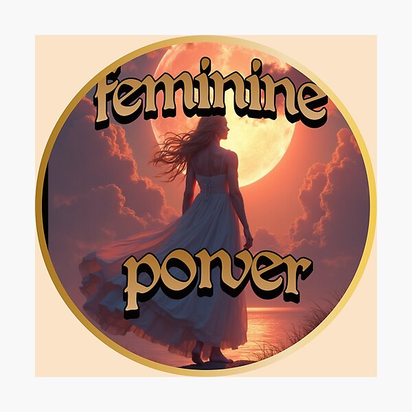 Item preview, Feminine Power – Moonlit Strength Design designed and sold by PriyaMagic.